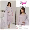 Aneesa By Sajida Georgette Embroidery Online Pakistani Salwar Suit Wholesale